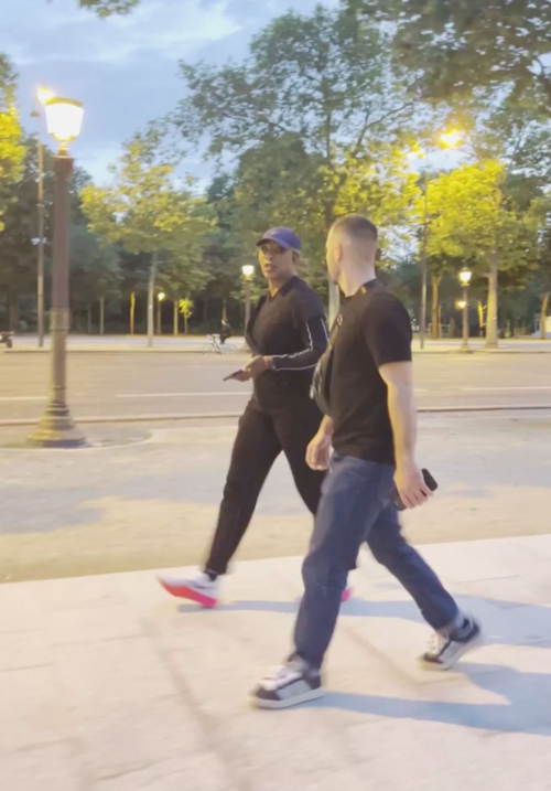 Serena Williams Out Jogging in Paris 2