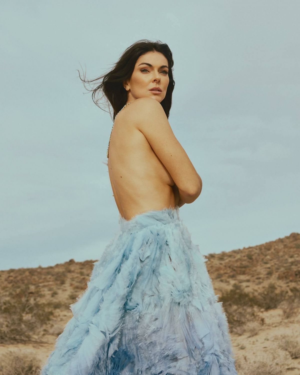 Serinda Swan for LADYGUNN Magazine May 2024