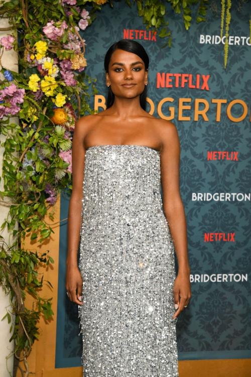 Simone Ashley at Bridgerton Season 3 Premiere in New York 4