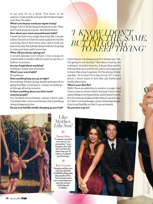 Sofia Vergara in People Magazine The Beautiful Issue 2024 Photoshoot 3