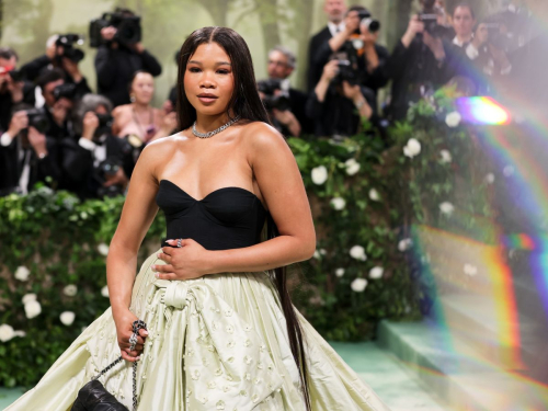 Storm Reid at Met Gala Sleeping Beauties Celebration in New York 6