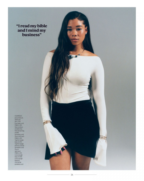 Storm Reid Featured in Evening Standard Magazine May 2024 1