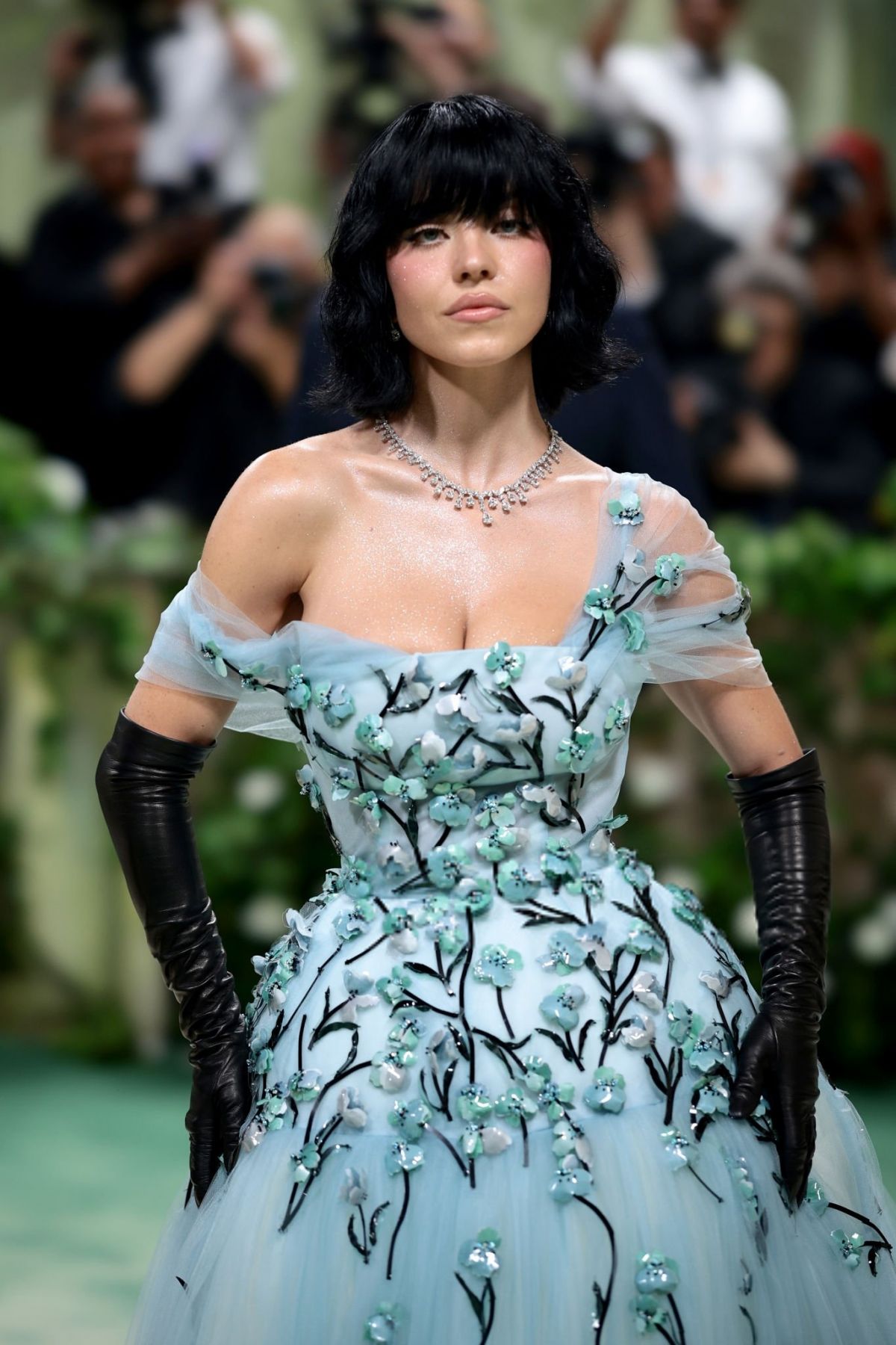 Sydney Sweeney at Met Gala Celebrating Sleeping Beauties in New York