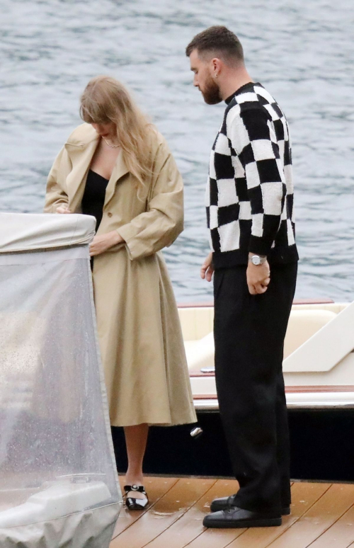 Taylor Swift and Travis Kelce Out on Lake Como in Italy 1