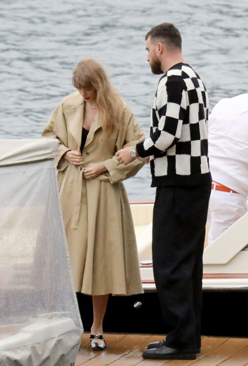 Taylor Swift and Travis Kelce Out on Lake Como in Italy 2