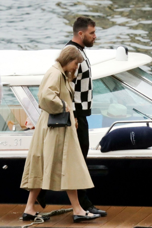 Taylor Swift and Travis Kelce Out on Lake Como in Italy 6