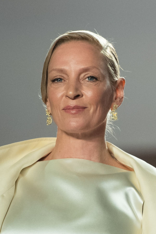 Uma Thurman at Oh Canada Premiere at 77th Cannes Film Festival 1