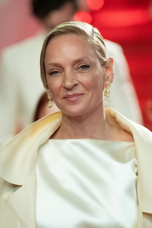 Uma Thurman at Oh Canada Premiere at 77th Cannes Film Festival 2