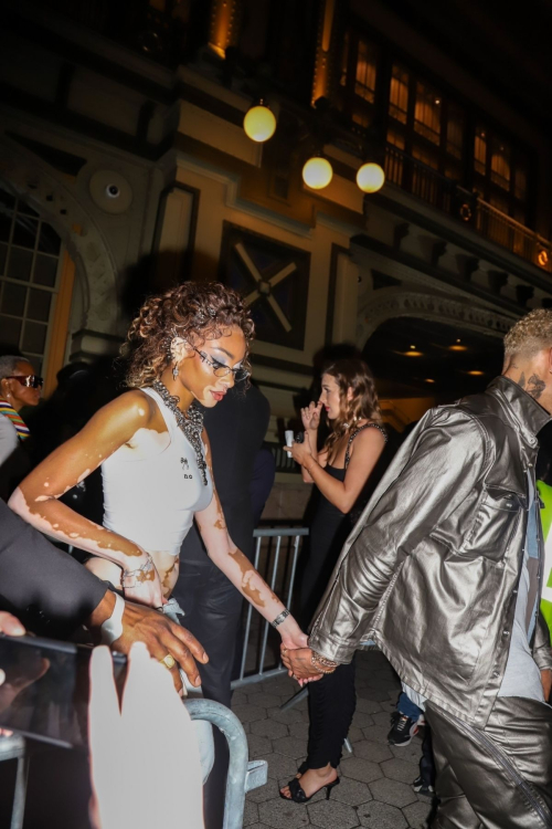 Winnie Harlow Leaves Met Gala Afterparty in New York 1