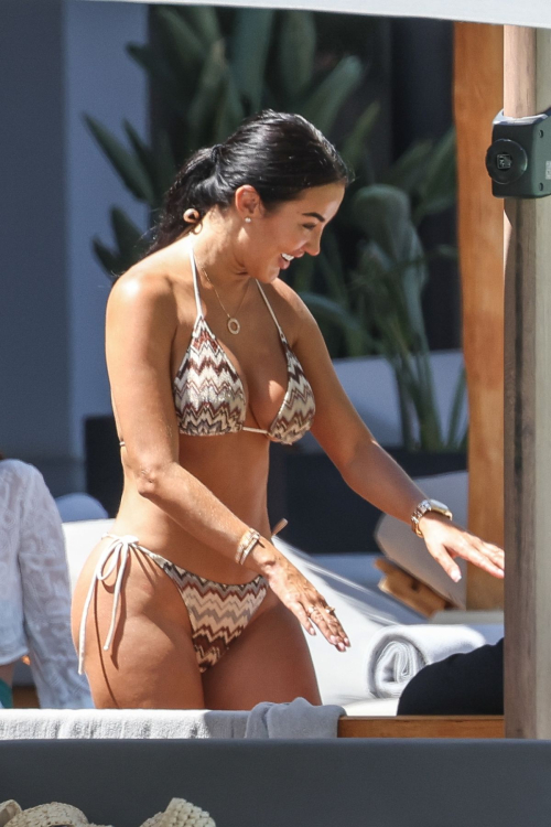 Yazmin Oukhellou in Bikini on Vacation Ibiza 1