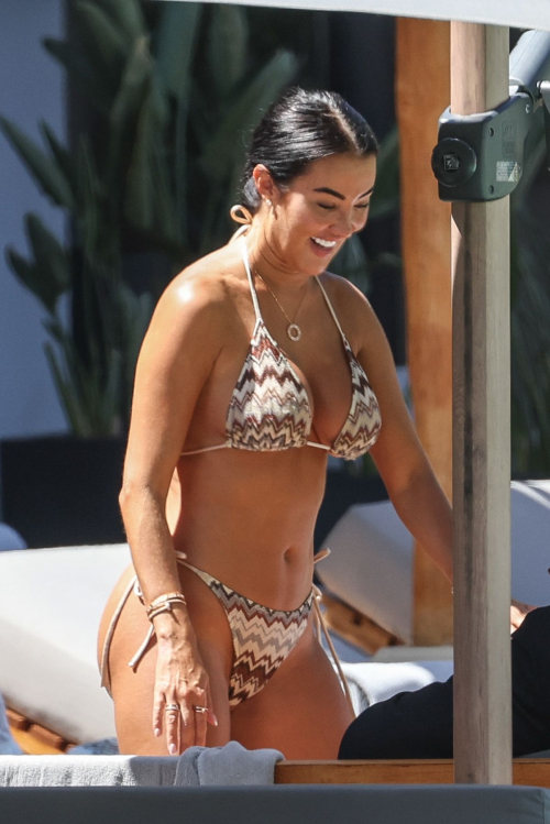 Yazmin Oukhellou in Bikini on Vacation Ibiza 4