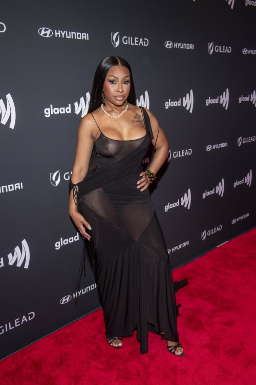 Yung Miami 35th Annual GLAAD Media Awards New York 2