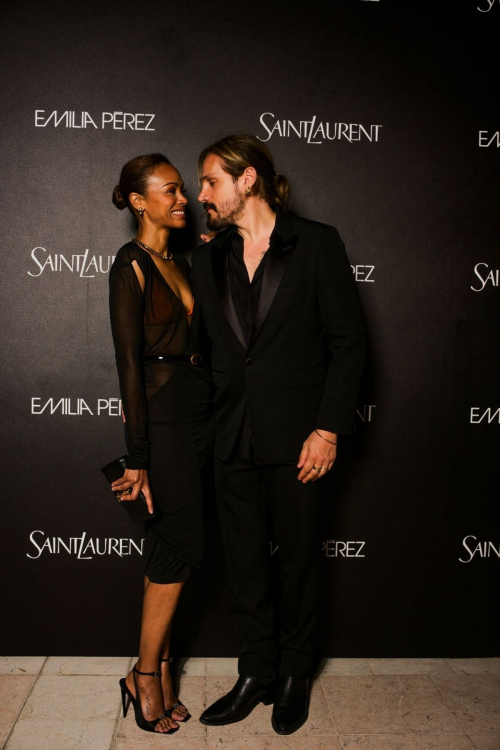 Zoe Saldana at Emilia Perez Party at JW Marriott in Cannes 1