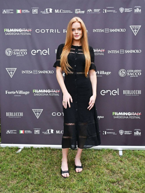 Abigail Cowen at a Photocall at Filming Italy in Santa Margherita di Pula 9