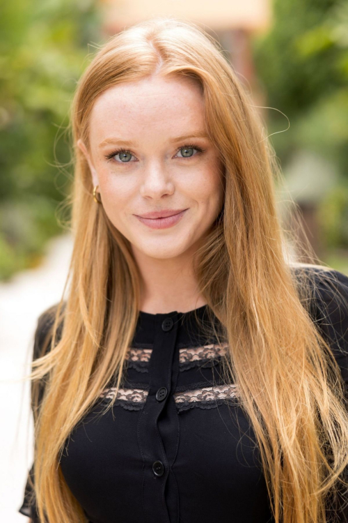 Abigail Cowen at a Photocall at Filming Italy in Santa Margherita di Pula 2