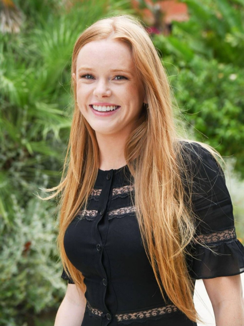 Abigail Cowen at a Photocall at Filming Italy in Santa Margherita di Pula 7