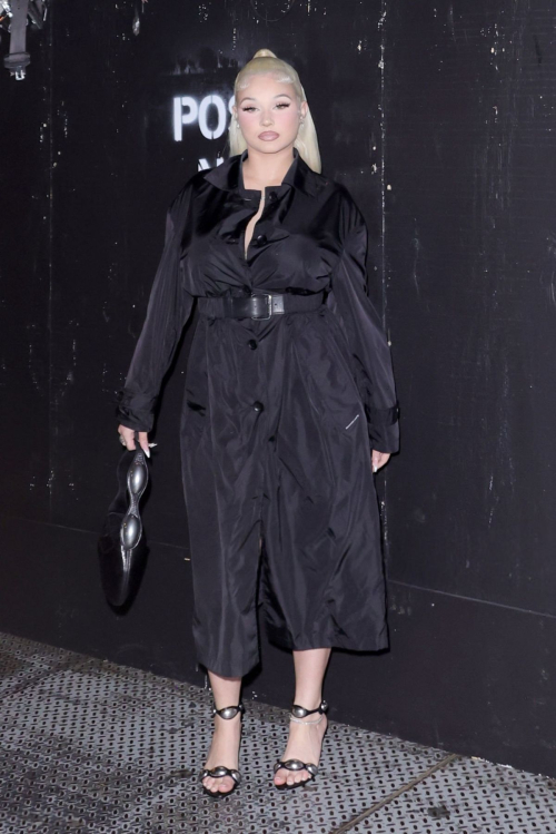 Alabama Barker at Alexander Wang Runway Show New York 4