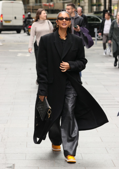 Alesha Dixon Arrives at Global Offices in London 2