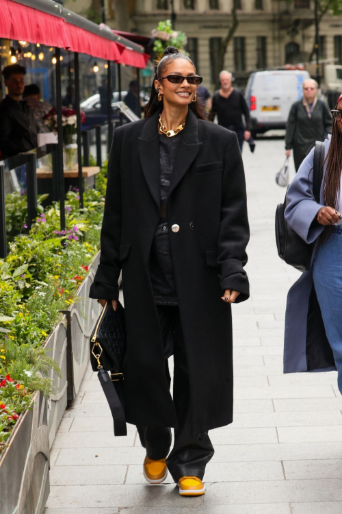 Alesha Dixon Arrives at Global Offices in London 6