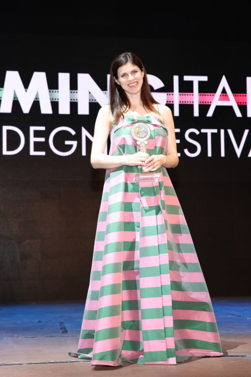 Alexandra Daddario at Filming Italy Festival Red Carpet Event in Santa Margherita di Pula 3