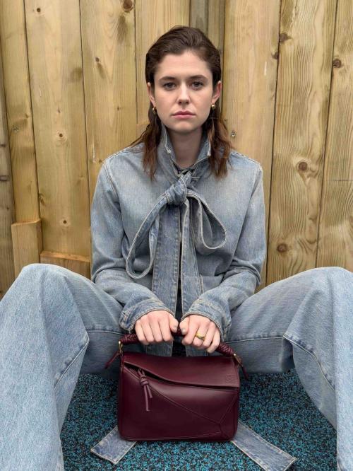 Alison Oliver for LOEWE FW24 Preco Campaign 2024