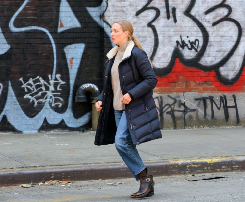 Amanda Seyfried on Set of Long Bright River New York 1