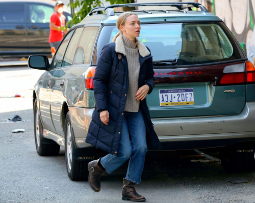 Amanda Seyfried on Set of Long Bright River New York 2