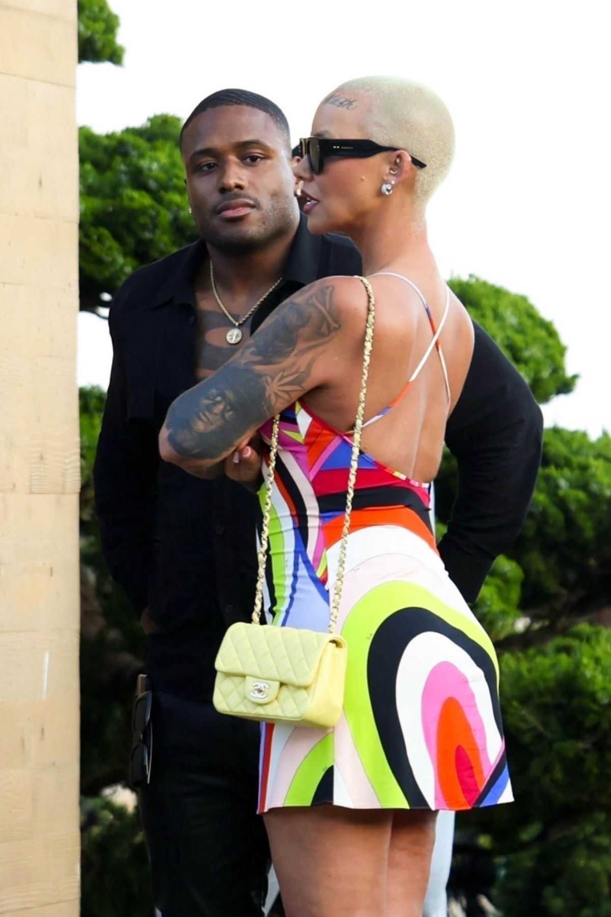 Amber Rose and Naeem Walton Leaves Nobu Malibu