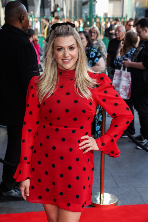 Anna Williamson Arrives at Gala Night for Sister Act The Musical Dominion Theatre London 6