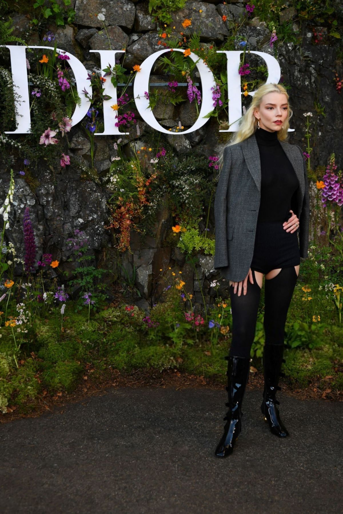 Anya Taylor-Joy at Dior Cruise 2025 Fashion Show in Crieff