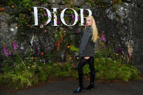 Anya Taylor-Joy at Dior Cruise 2025 Fashion Show in Crieff 1