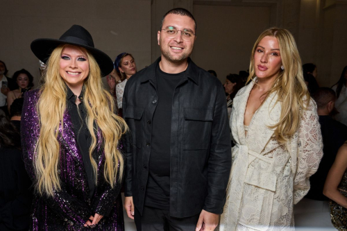 Avril Lavigne at Elie Saab Haute Couture Fall/Winter Show at Paris Fashion Week 4