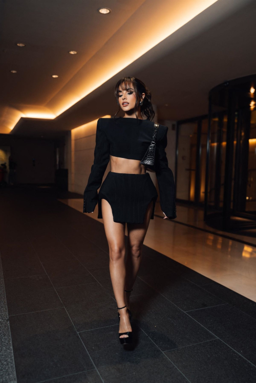 Becky G at Her Hotel in Paris 7