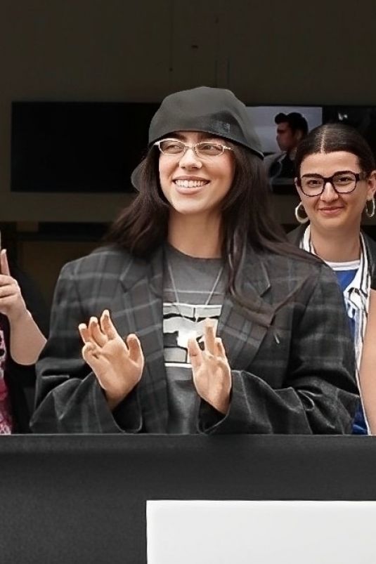 Billie Eilish Arrives at NRJ Radio in Paris