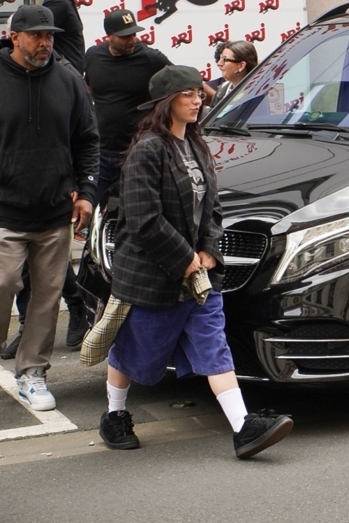 Billie Eilish Arrives at NRJ Radio in Paris 4