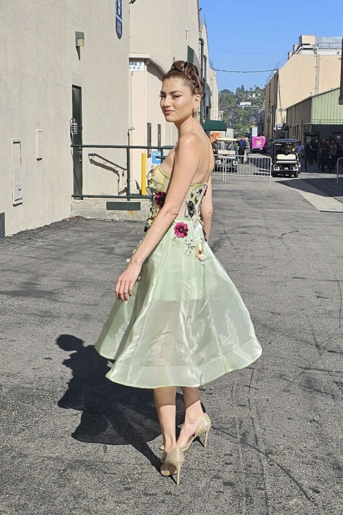 Blanca Blanco Arrives at 12th Annual Ed Asner Poker Tournament CBS Studios Studio City 4