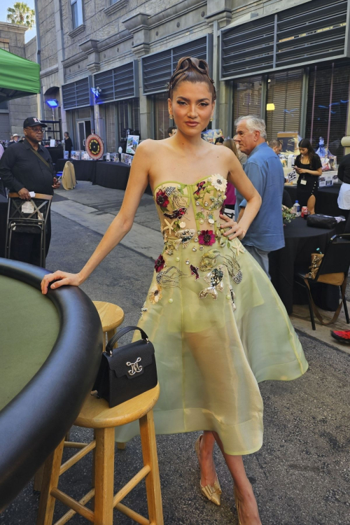 Blanca Blanco Arrives at 12th Annual Ed Asner Poker Tournament CBS Studios Studio City 8