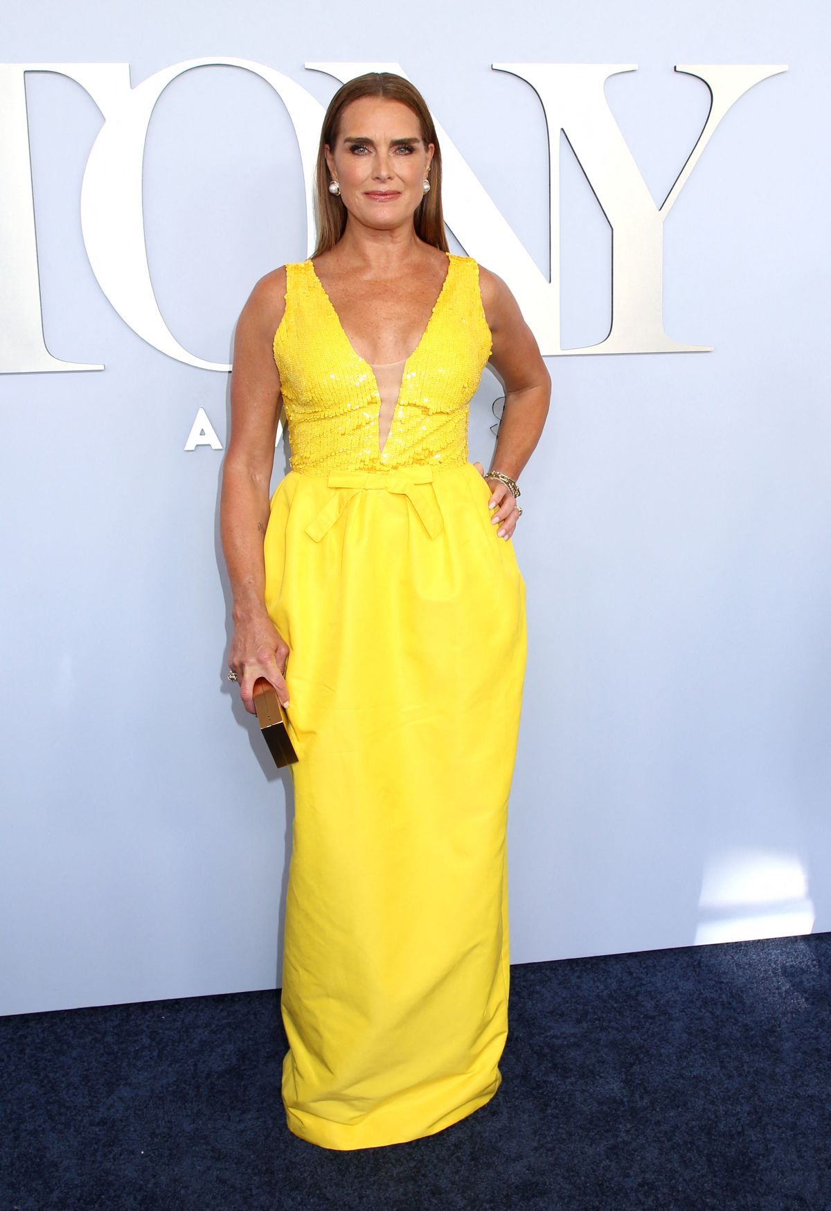 Brooke Shields at 77th Annual Tony Awards New York