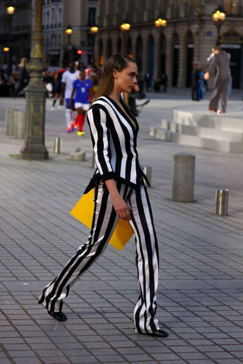 Cara Delevingne at Vogue World Paris at Place Vendome