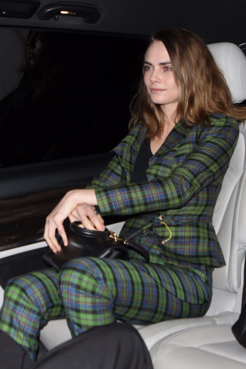 Cara Delevingne Leaves Crazy Horse Show in Paris 2