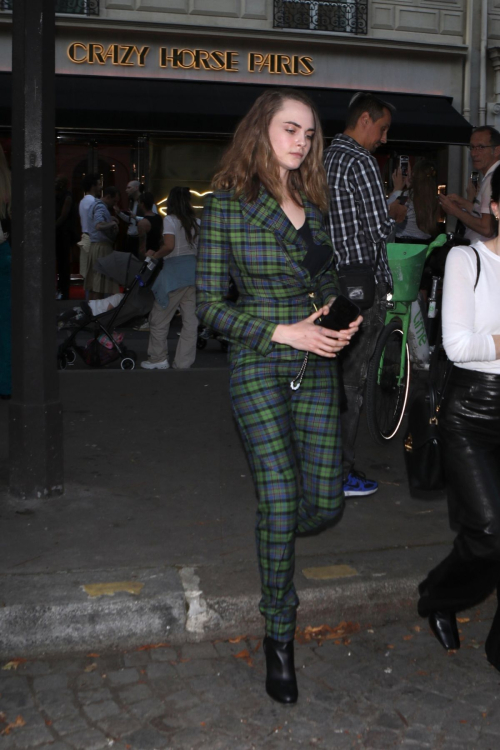 Cara Delevingne Leaves Crazy Horse Show in Paris 3