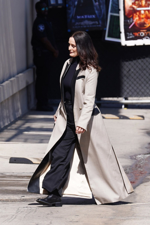 Carrie-Anne Moss Arrives at Jimmy Kimmel Live! in Hollywood - June 2024 2