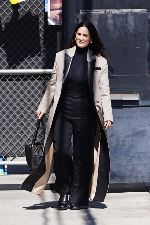 Carrie-Anne Moss Arrives at Jimmy Kimmel Live! in Hollywood - June 2024 4