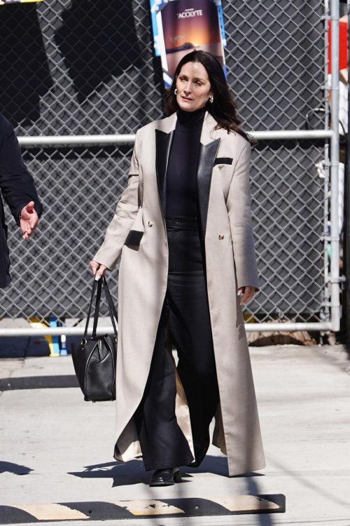 Carrie-Anne Moss Arrives at Jimmy Kimmel Live! in Hollywood - June 2024 5