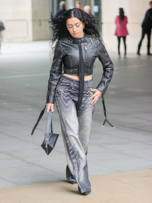 Charli XCX Arrives at BBC Broadcasting House in London 3