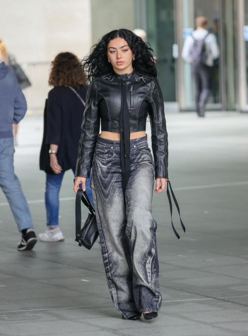 Charli XCX Arrives at BBC Broadcasting House in London 5