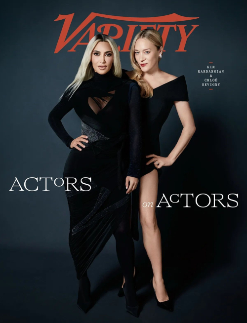 Chloe Sevigny and Kim Kardashian in Variety Actors on Actors June 2024 Issue 3