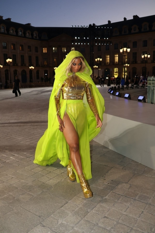 Ciara at Vogue World Show at Paris Fashion Week 3