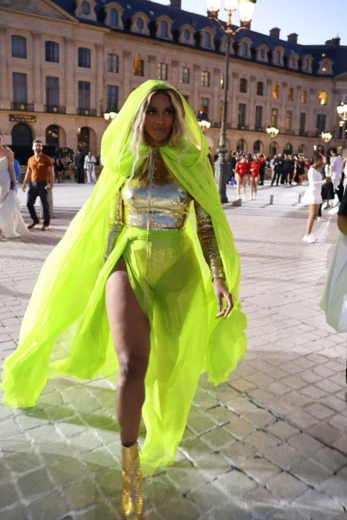 Ciara at Vogue World Show at Paris Fashion Week 5