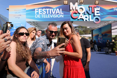 Cote de Pablo Arrives at NCIS Photocall at 63rd Monte-Carlo Television Festival 2